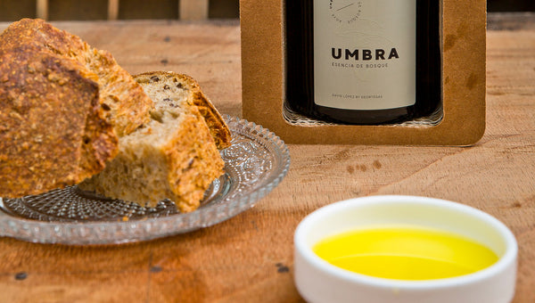 Tasting of Umbra with sourdough bread