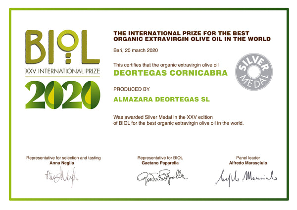 Medalla de Plata en el concurso BIOL 2020 Italia